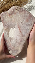 Load and play video in Gallery viewer, pink amethyst HQ slab (statement)
