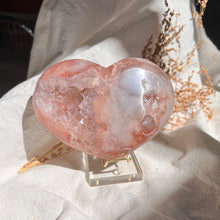 Load image into Gallery viewer, Pink Amethyst Heart HF
