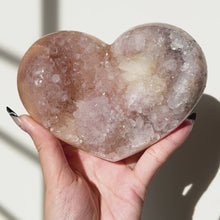 Load and play video in Gallery viewer, pink amethyst heart OAE
