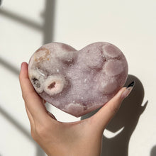 Load image into Gallery viewer, pink amethyst heart OAH
