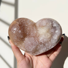 Load image into Gallery viewer, pink amethyst heart OAE
