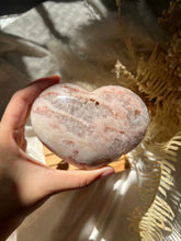 Load image into Gallery viewer, Pink Amethyst Heart JH4
