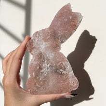 Load image into Gallery viewer, pink amethyst bunny OAK
